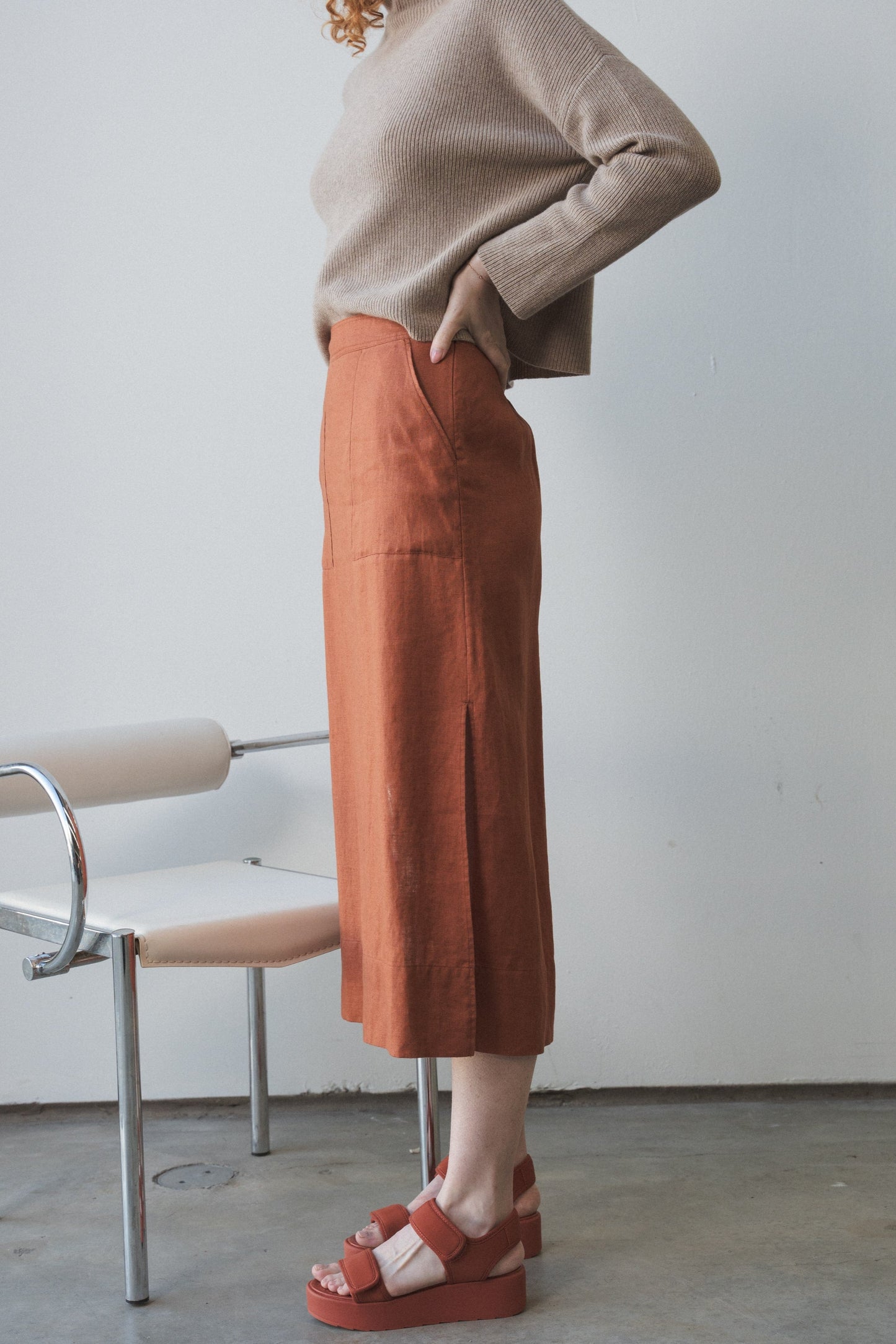 NADI CAJUN LINEN SKIRT